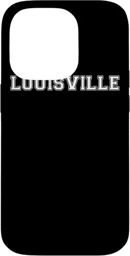Vista 17 de iPhone 16 College University style Louisville Kentucky Sports Fan Case