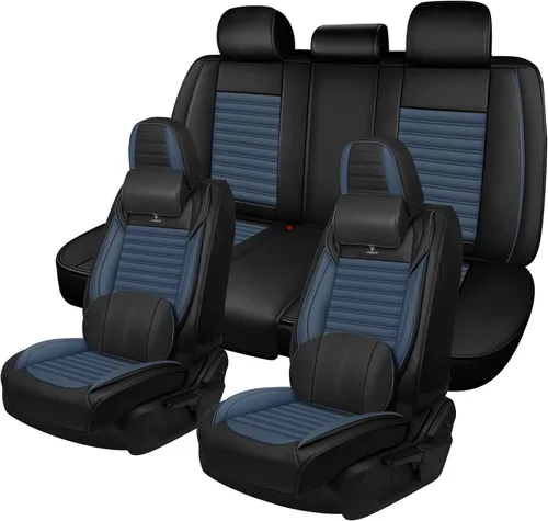 Vista 27 de Fundas de asiento para mini convertible 2009-2025, fundas de asiento de automóvil de cuero de alta calidad, impermeables, antideslizantes