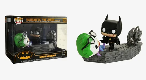 Vista 7 de Funko Pop! Momento de la película: Batman 80th - Batman & Joker (1989), multicolor