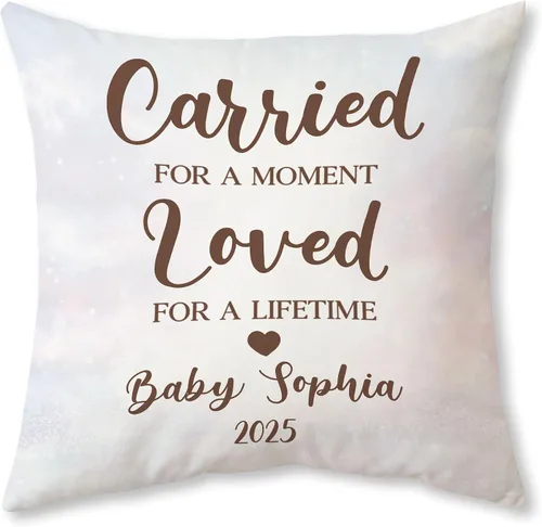 Vista 17 de Hyturtle Almohada conmemorativa personalizada para bebé (bebé conmemorativo 1)