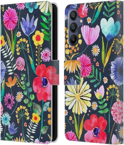 Vista 196 de Head Case Designs Officially Licensed Ninola Butterfly Nature Spring Floral Leather Wallet Case Compatible with Samsung Galaxy A07 4G