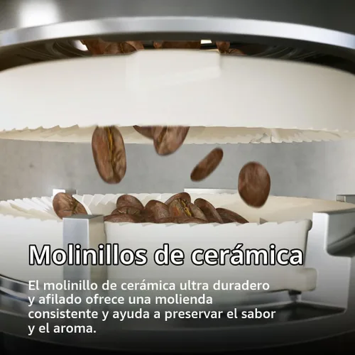 Vista 9 de Philips Máquina de café expreso totalmente automática serie 3300 con sistema de leche LatteGo y molinillo integrado, 6 preajustes de café caliente