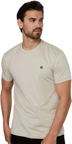 Vista 57 de Camisetas casuales de algodón suave con cuello redondo y ajuste atlético