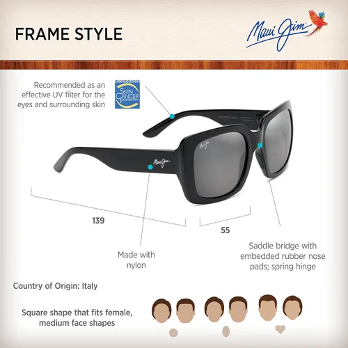 Vista 6 de Maui Jim Gafas de sol polarizadas de dos pasos para mujer