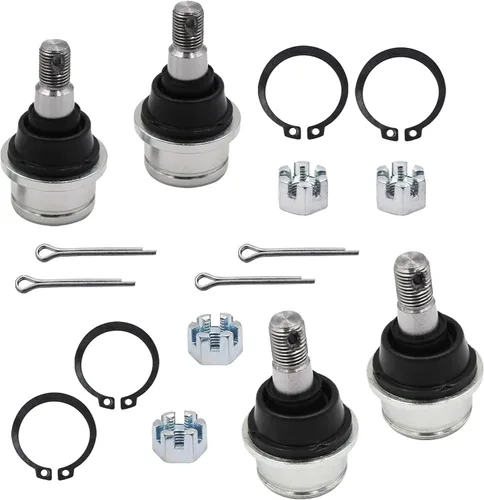 Vista 5 de Kit de rótula para Honda Rancher 350 TRX350TM 420 TRX420FE 400 superior inferior - Reemplaza 51375-HP5-601 51355-HP5-601 - Juego de 4