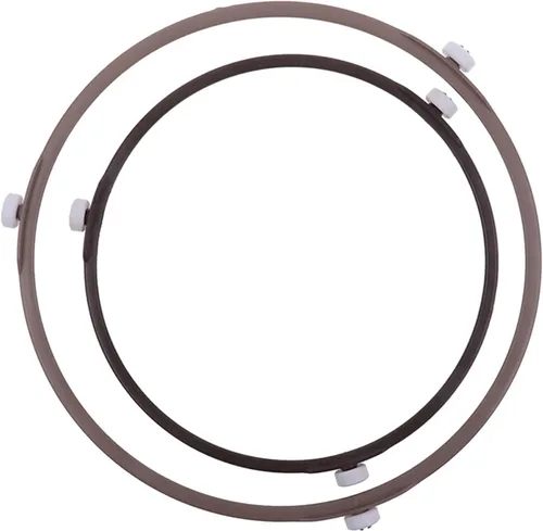 Vista 3 de Microwave Oven Glass Turntable Bracket Base Tray Rotating Ring Support Stand(17.8cm)