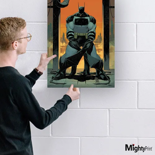 Vista 7 de MIGHTYPRINT DC Comics - Absolute Batman - Cubierta de la variante número 1 - Arte de pared de 17 x 24 pulgadas - Colección oficial - Ideal