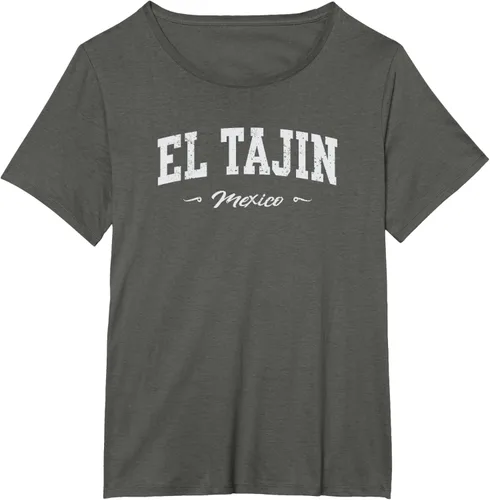 Vista 66 de Camiseta de recuerdo deportivo El Tajin Mexico, Negro