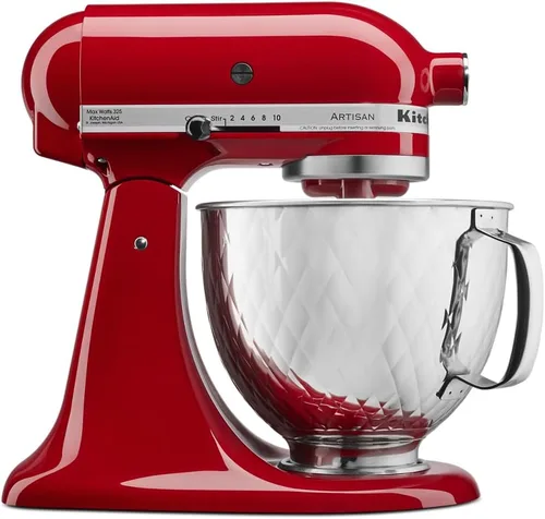 Vista 3 de KitchenAid Tazón de Acero Inoxidable de 5 Cuartos para todas las Batidoras de Pie con Cabezal Inclinable de 4.5-5 Cuartos KSM5SSBQB, Acero