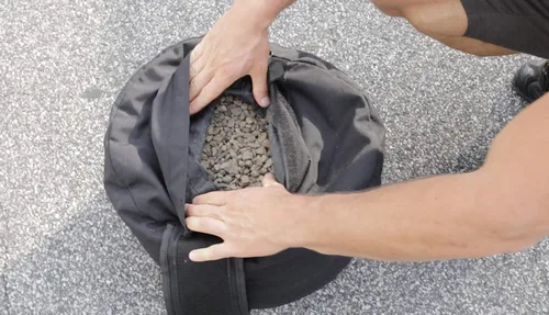 Vista 7 de Bolsa de arena de entrenamiento, bolsas de arena de entrenamiento resistentes para entrenamiento, fitness, entrenamiento cruzado y ejercicio