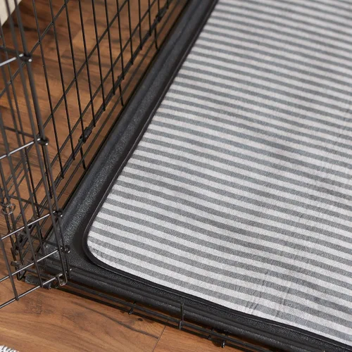 Vista 4 de Estera antideslizante para la jaula del animal doméstico, absorbente para perros pequeños, medianos, grandes y gatos, perfectos para perreras