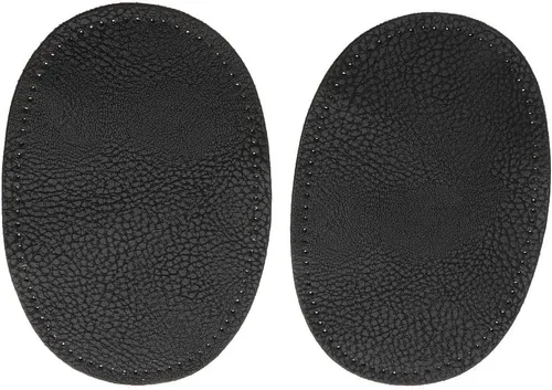 Vista 7 de BeeSpring 2 Piezas De Cuero Pu Parche Coser En Parches Repir Codo Rodilla Para Ropa Accesorios De Ropa - Negro
