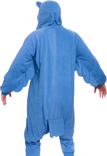 Vista 5 de Adult Onesie Halloween Costume - Animal and Sea Creature - Plush One Piece Cosplay Suit for Adults, Women and Men FUNZIEZ!