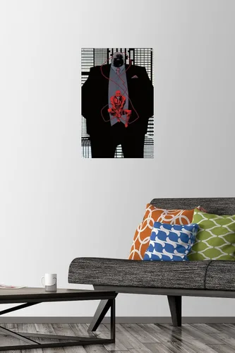 Vista 2 de Trends International Marvel Comics Daredevil - Póster de pared Kingpin Shadow con alfileres