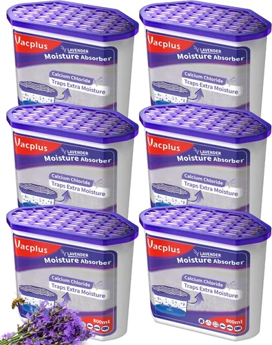 Vista 9 de Vacplus Absorbedor de humedad, 10.5 onzas, fuerte absorción, carbón