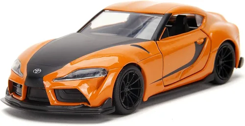 Vista 9 de Jada Fast & Furious 1:32 Han's Mazda RX-7 y Toyota GR Supra - Paquete doble de autos fundidos, juguetes para niños y adultos