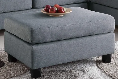 Vista 2 de Poundex Sofás tapizados/seccionales/sillones, gris