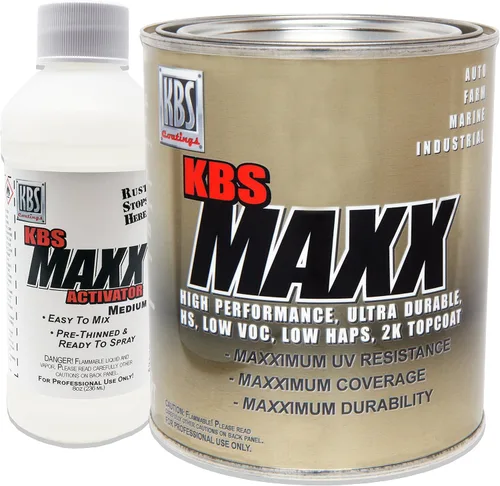 Vista 3 de KBS Coatings 805208 Artic White MAXX Med Activador - 1 Galón