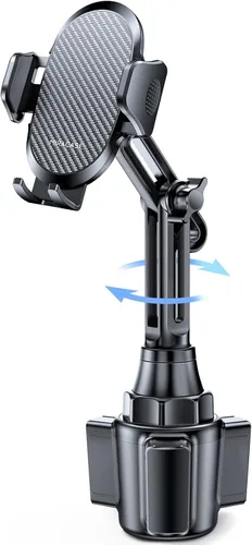 Vista 8 de Miracase Soporte para Portavasos de Auto con Cuello de Cisne Ajustable - Soporte Universal para Celular en Coche para iPhone, Samsung, Google