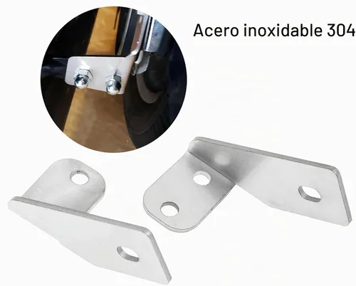 Vista 6 de Soportes de soporte de riel de alforja Fender Strut para Harley Touring