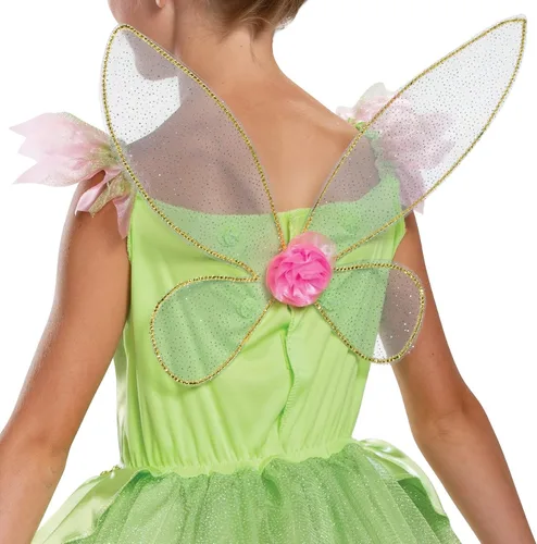 Vista 4 de Disfraz de Tinker Bell clásico para niñas