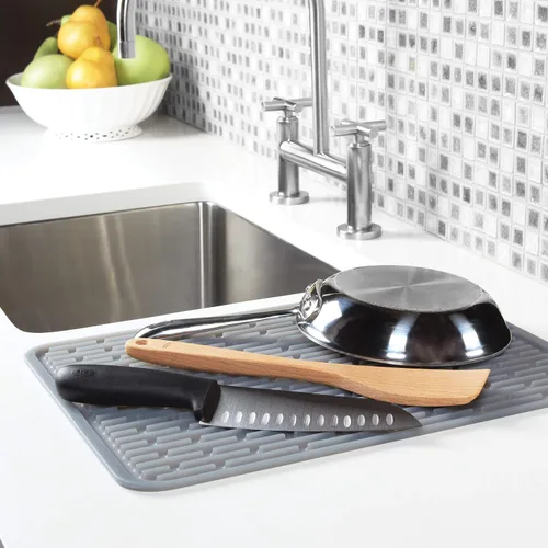 Vista 8 de OXO Good Grips - Tapete grande de secado de silicona