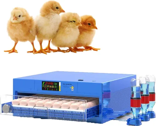 Vista 10 de Eggs Automatic Egg Incubator,Egg Incubator with Automatic Egg Turning, Humidity Control, Temperature Control, Incubators for Hatching Chicken, Duck