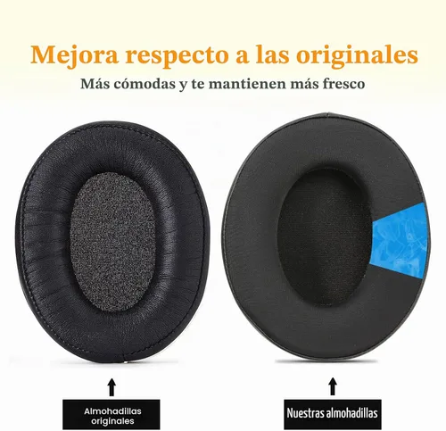 Vista 5 de Almohadillas de Gel de Enfriamiento HyperX Cloud 2 para Cloud Alpha, Almohadillas para Almohadillas de Auriculares, Piezas de Reemplazo