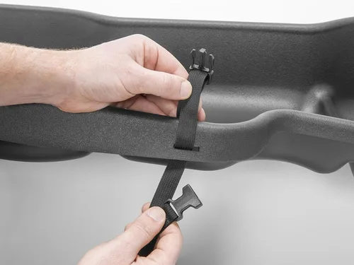 Vista 3 de WeatherTech Sistema de almacenamiento debajo del asiento para Nissan Frontier, Frontier (4S016), color negro