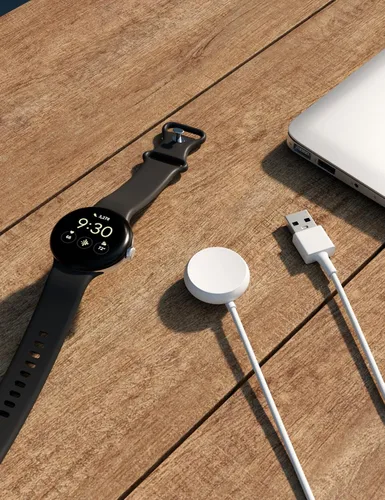 Vista 6 de Cargador para Google Pixel Watch USB de 3.3 pies de repuesto