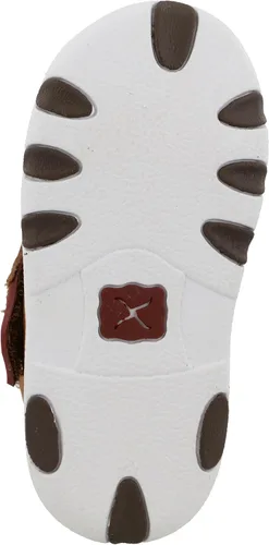 Vista 6 de Twisted X Moc de conducción para bebés, puntera tipo mocasín, bronceado, 4 M, Beige Bronceado