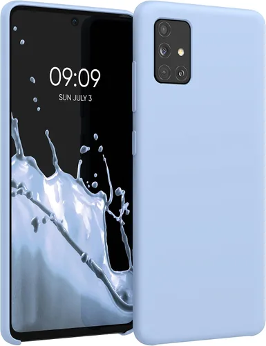 Vista 38 de kwmobile Funda compatible con Samsung Galaxy A32 5G - Funda de silicona TPU con acabado suave - Rosa impresionante