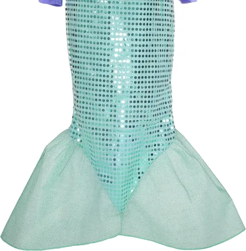Vista 6 de Lito Angels Niñas Princesa Vestir Trajes Sirena Halloween Navidad Fiesta de lujo
