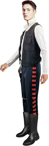 Vista 2 de Star Wars Han Solo ANH - Funda para cinturón de disfraz completo con droid