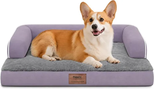 Vista 48 de Cama pequeña para perros y sofá para gatos, camas ortopédicas impermeables para perros pequeños, cama para gatos, sofá para mascotas cómodo