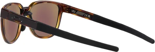 Vista 5 de Oakley Gafas de sol para hombre, marco negro pulido, lentes gris Prizm, 2.244in