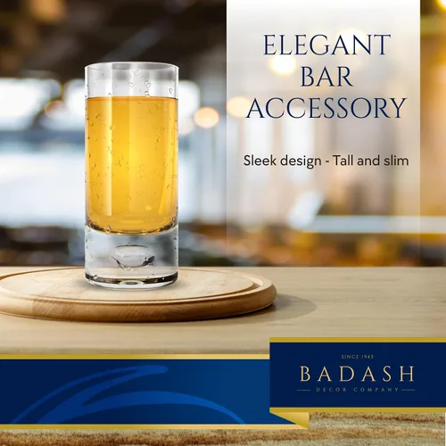 Vista 5 de Badash Galaxy Crystal - Juego de 6 vasos de cristal sin plomo de 4 pulgadas de alto, 3 onzas Lead-Free Crystal Shot Glass Set for Vodka, Whiskey