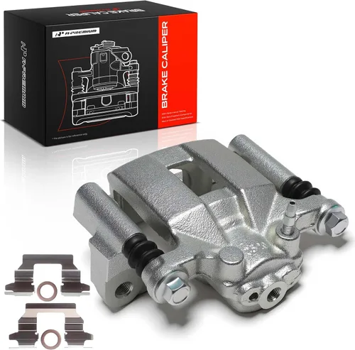 Vista 9 de A-Premium Conjunto de Pinza de Freno de Disco con Soporte Compatible con Modelos Seleccionados de Nissan - Rogue 2008-2013, Rogue Select 2014-2015