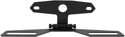 Vista 6 de Soporte de placa abatible ajustable universal - Soporte de luz trasera para motocicleta ATV