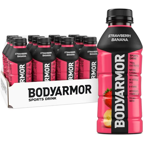 Vista 18 de BODYARMOR - Bebida deportiva, baya negra, sabores naturales con vitaminas, electrolitos ricos en potasio, perfecta para deportistas, 16 onzas