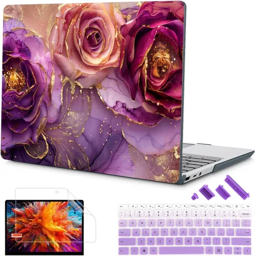 Vista 20 de Mektron Funda para laptop Microsoft Surface GO 3 de 12.4 pulgadas, compatible con Go 2/1, versión 2022-2020, modelo 1943/2013, carcasa rígida