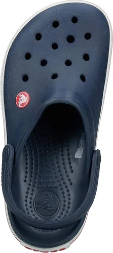 Vista 5 de Crocs - Zuecos Crocband para hombre y mujer, azul