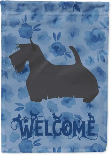Vista 103 de Caroline's Treasures CK6175GF Affenpinscher - Bandera de bienvenida