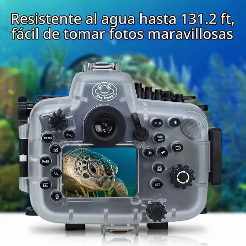 Vista 7 de Sea frogs Carcasa de cámara compatible con Canon EOS 5D IV EF 16-35 f