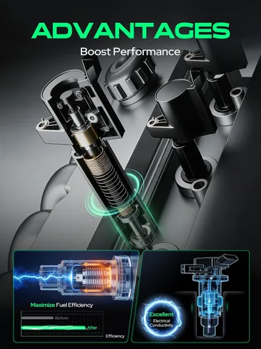 Vista 7 de YHTAUTO Juego de 5 bobinas de encendido de repuesto para Volkswagen Jetta 2005-2014, Passat 2012-2015, Golf 2010-2014, Beetle 2006-2014, Rabbit