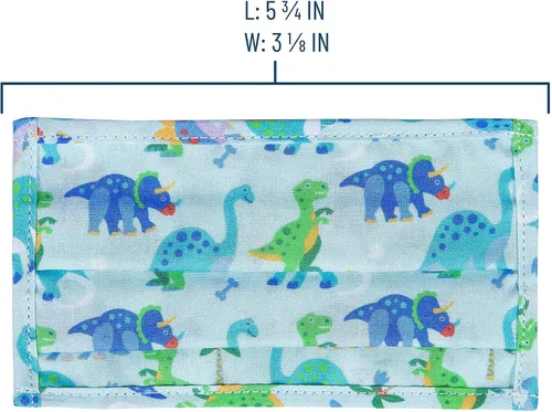 Vista 9 de Wildkin - Mochila infantil de 16 pulgadas con máscara facial (tierra de dinosaurio)
