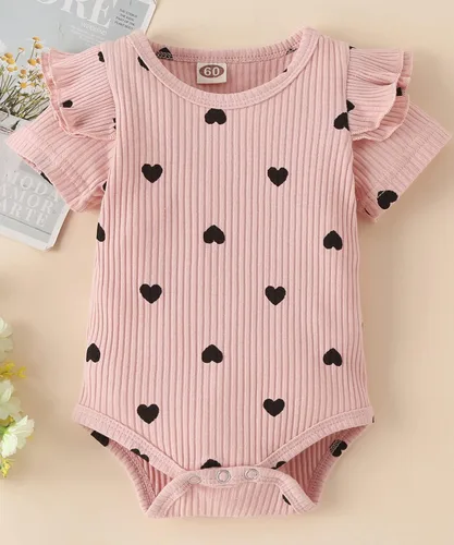 Vista 4 de Conjunto de mameluco y pantalón de manga larga para niña de 3 piezas