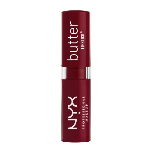 Vista 12 de Lápiz labial NYX Cosmetics con acabado satinado y peso neto de 0.16 onzas, BLS08 Mary Janes