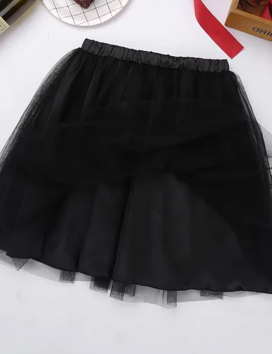 Vista 5 de Hansber Disfraz de maestro de anillo de circo vintage con borlas y falda de tutú de malla trajes de sombrero