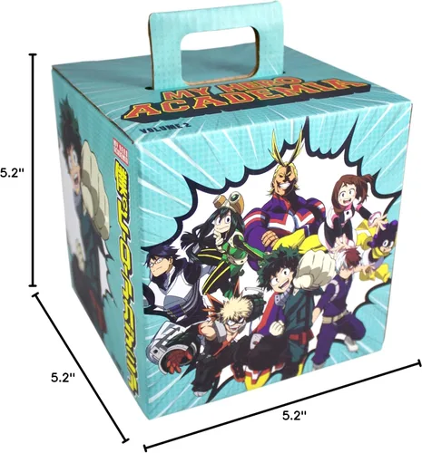 Vista 7 de Toynk My Hero Academia LookSee - Caja de regalo misteriosa 5 coleccionables oficiales de Boku No Hero Incluye arte de pared, pin esmaltado y más